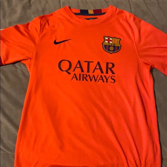 Nike Shirts Fc Barcelona Mens Soccer Jersey Poshmark